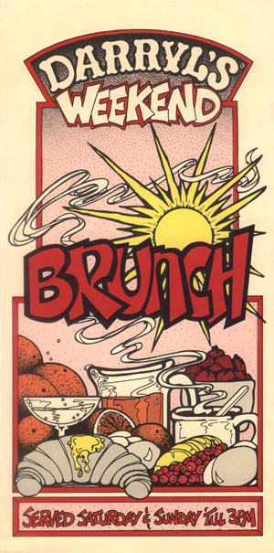 Weekend Brunch Menu Front