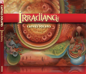 Irradiance cover with spine