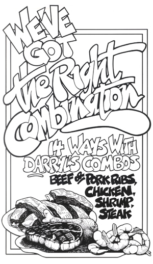 Darryls Combo Ad