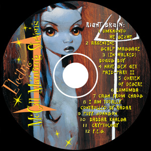 Controlled By Radar Disc One Label