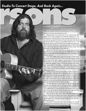 Alan Parsons article detail