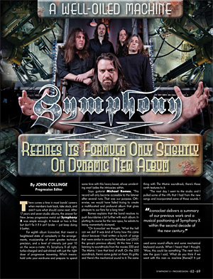 Symphony X article