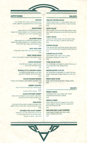 Winston's Menu 3 Page 1